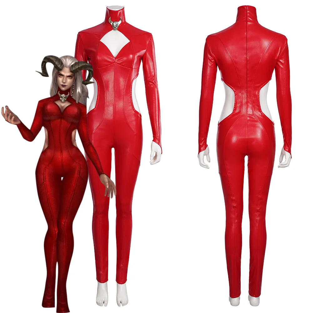Костюм для косплея Game Future Fight Satana комбинезон костюмы на Хэллоуин карнавальный