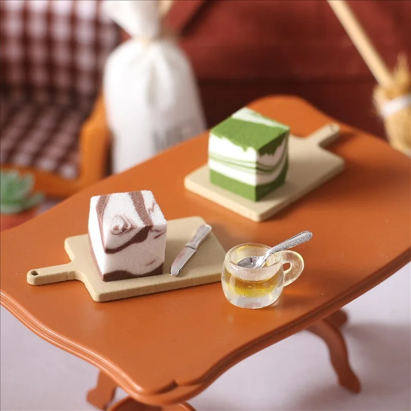 Миниатюрная модель кукольного домика мусс торт для куклы OB11 экшн-фигурка часть