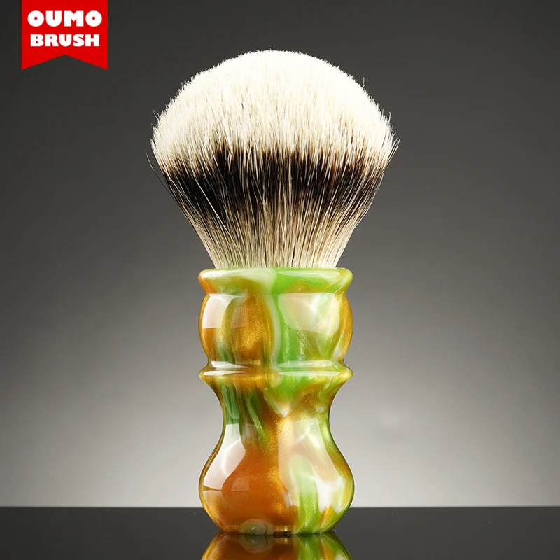 OUMO кисть-желтый камень Venus badger кисть для бритья с манчурии/ACE/шелк/крючок/WT |