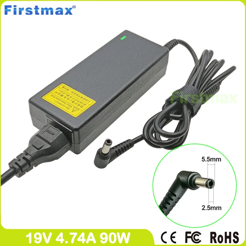 

19V 4.74A 90W laptop ac adapter charger for Toshiba Satellite L455D L50 L500 L500D L505 L505D L50A L50-A L50-B P50 P50-A P50-B