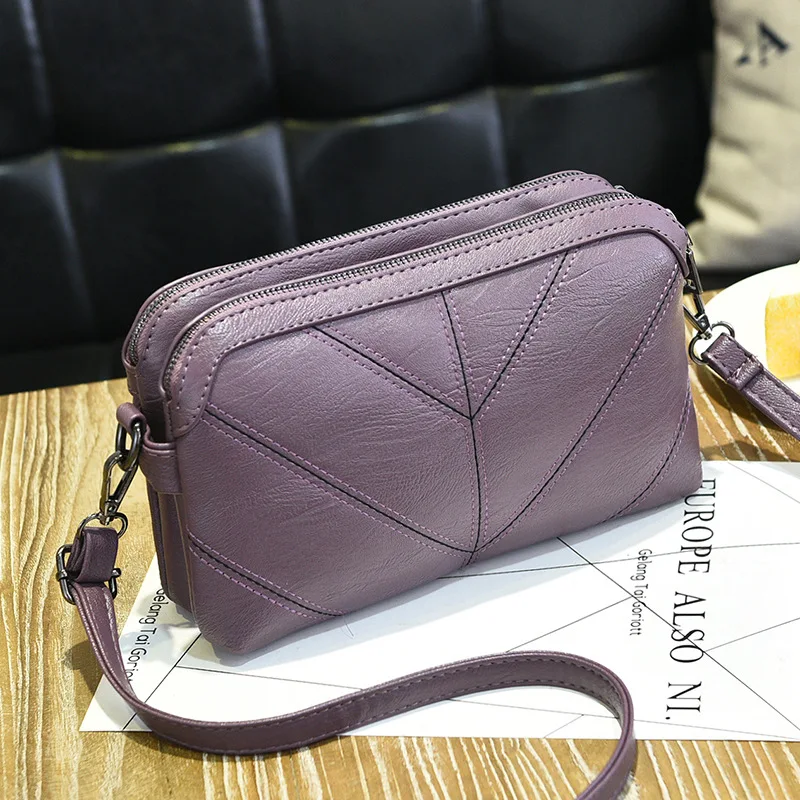 

High Quality Women Handbag Luxury Messenger Bag Soft pu Leather Shoulder Bag Fashion Ladies Crossbody Bags Female