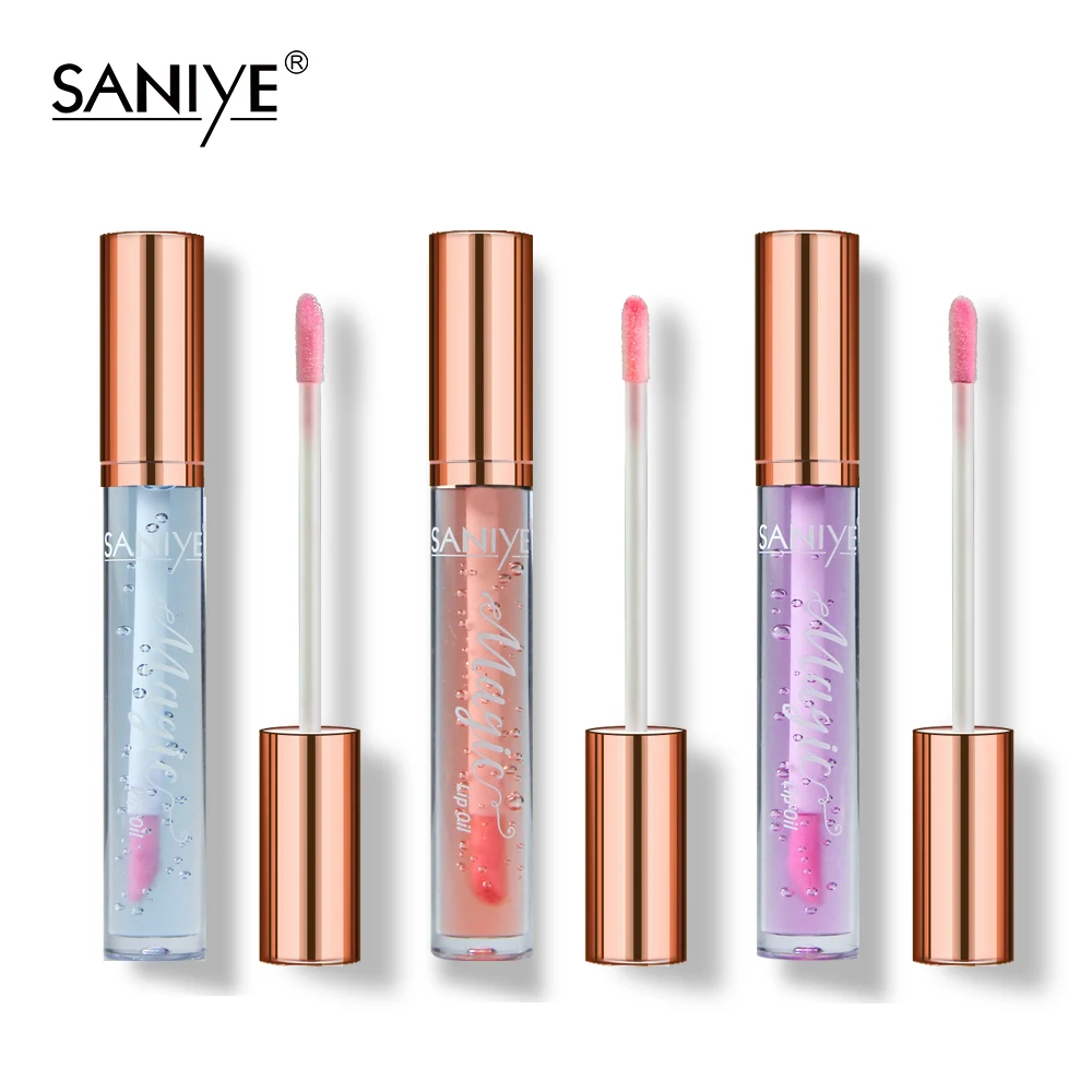 Жидкая помада меняющий цвет бальзам для губ долговечный масло сексуальный