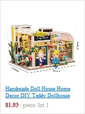 Кукольный дом мебель Diy Миниатюрный 3D деревянный набор миниатюрных моделей украшения Кукольный домик игрушки для детей подарок Сэм кабинет