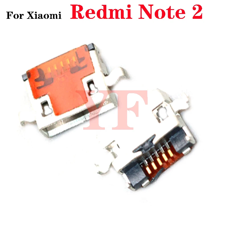 Разъем Micro USB для Xiaomi Redmi NOTE 1 2 3 4 4A 4X 5 6 6A 5A 5pro PLUS S2 2A зарядный порт 50 шт. | Мобильные
