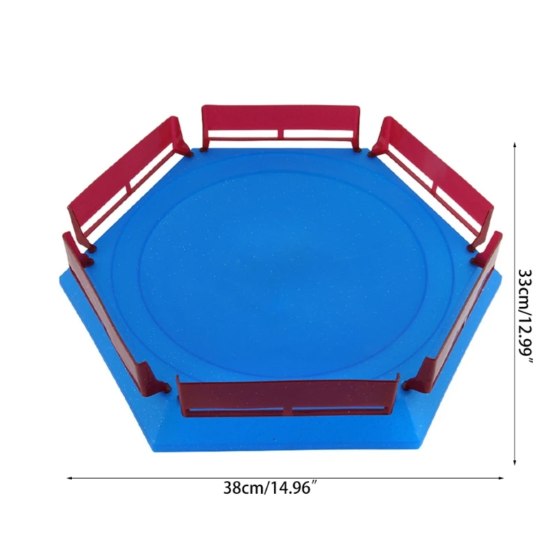 

Gyro Arena, 38.5 x 34cm Gyro Burst Stadium Burst Gyro Arena Disk Exciting Duel Spinning Gyro Launcher Toy Accessories Boy Child