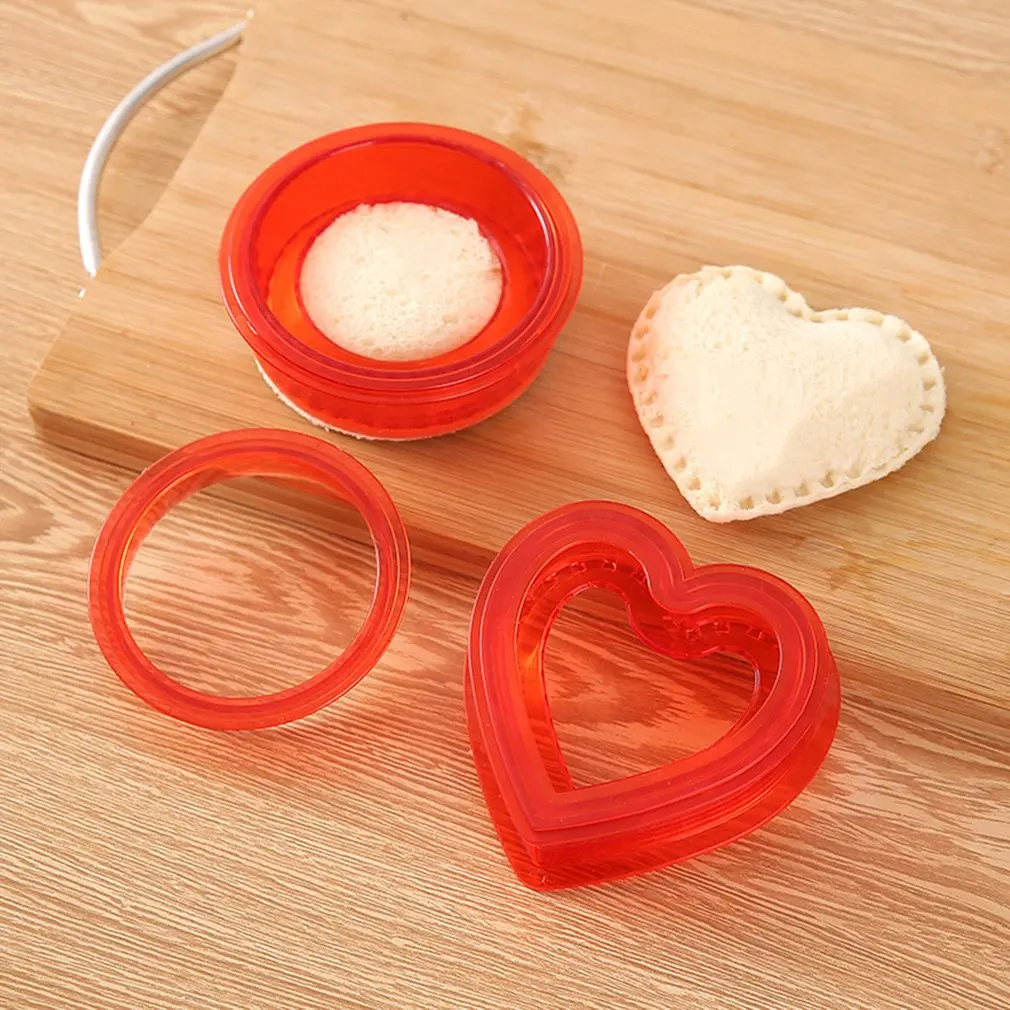 

Sandwich Cutter And Sealer Sandwich Maker For Kids Bread Sandwich Decruster Pancake Maker DIY Cookie Cutter For Lunch
