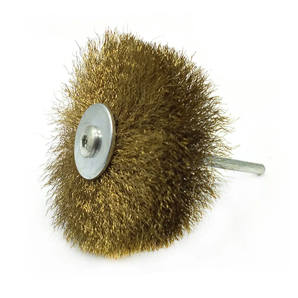 

Wheel Copper Wire Brush Brush Rotary Tools Polishing Brush Copper Plated