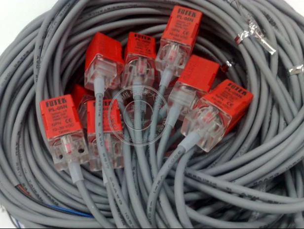 Индуктивный датчик приближения FOTEK, 10 шт., PL-05N NPN NO Sn-5mm, 10-30VDC, 3 провода