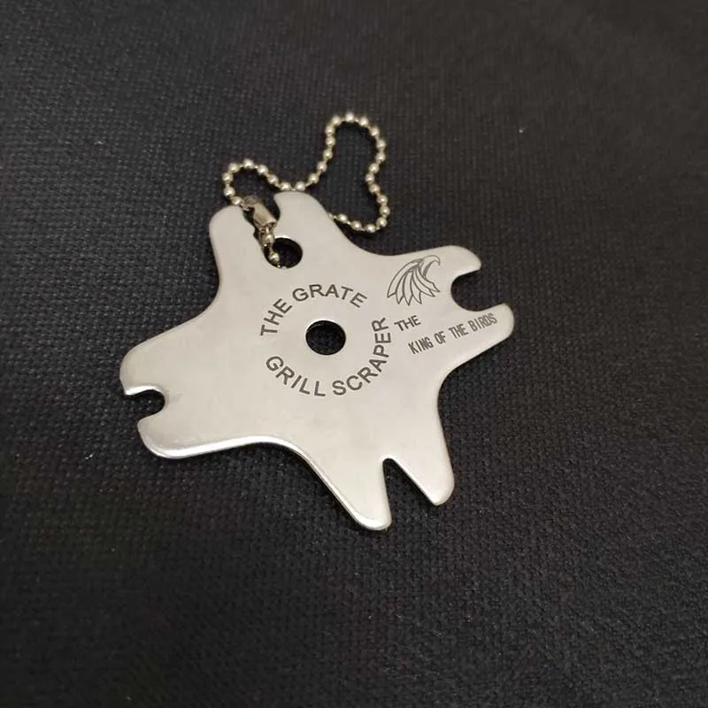 WIILII нержавеющая сталь решетка для барбекю грили скребок проволочная щетка гриль