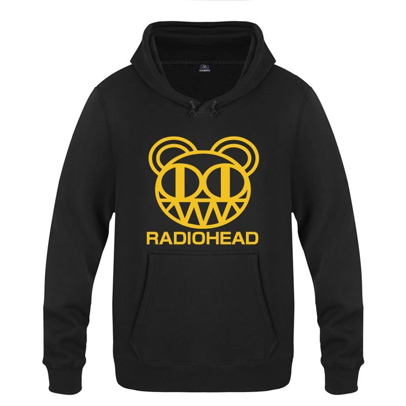 Радиоголова Рок Рэп музыка толстовки для мужчин 2018 пуловер флис с