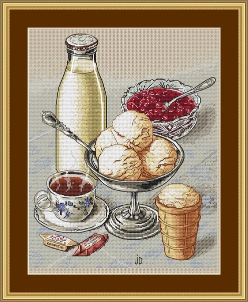 

High quality Cross Stich Set Cross Stitch Kit Embroidery Needlework Craft Packages Cotton Floss New Counted Homfun Painting