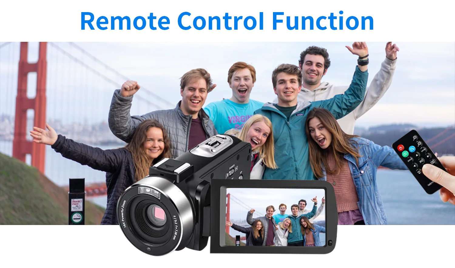 Видеокамера для видеозаписи инфракрасная камера ночного видения UHD 4K веб 48 МП 16X