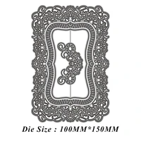 lace frame greeting card metal cutting dies 2021 new diy molds scrapbooking paper making die cuts crafts