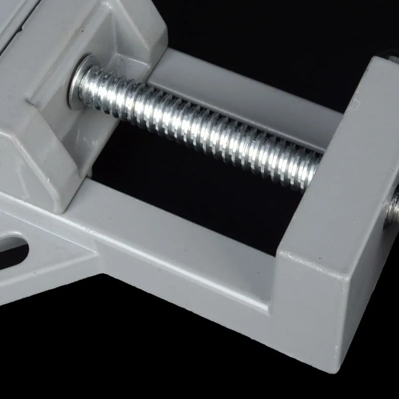 Алюминиевая одинарная Ручка 90 градусов правый угол зажим Деревообработка рама