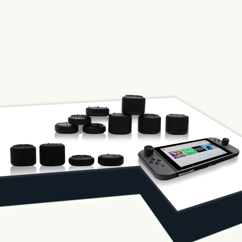 Антискользящие крышки из силикона для пальцев для контроллера, совместимого с игровой консолью Nintendo Switch.