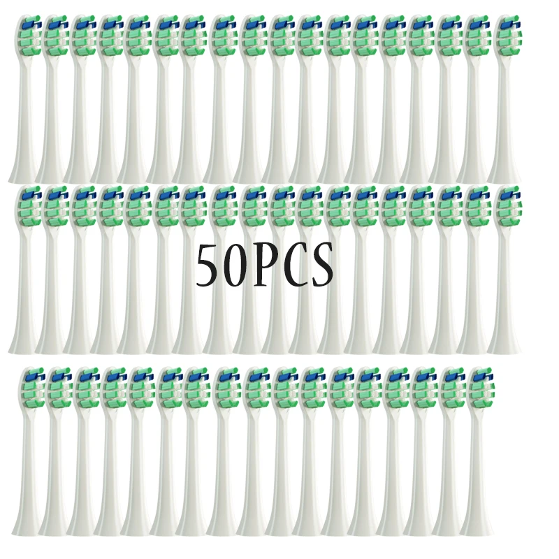 

Replacement Brush Heads 20-50pcs/Set For Philips HX6064 HX6930 HX6730 Sensitive Nozzle Oral Care Soft Vacuum Brush Wholesale