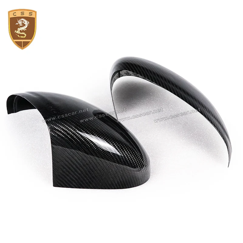 Крышка для зеркала из углеродного волокна Porsche Macan запасной стиль CF боковой Чехол