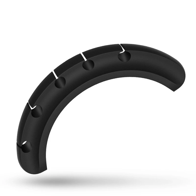 

Cable Holder Silicone Cable Organizer Flexible USB Winder Management Clips Holder For Mouse Keyboard Earphone Headset