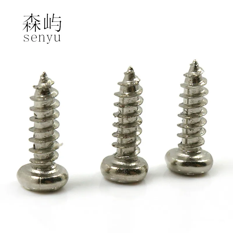 LUCHANG 1000 шт PA никелирование Philips саморезы M1 M1.2 M1.4 M1.7 M2 M3 компьютерный винт маленькая
