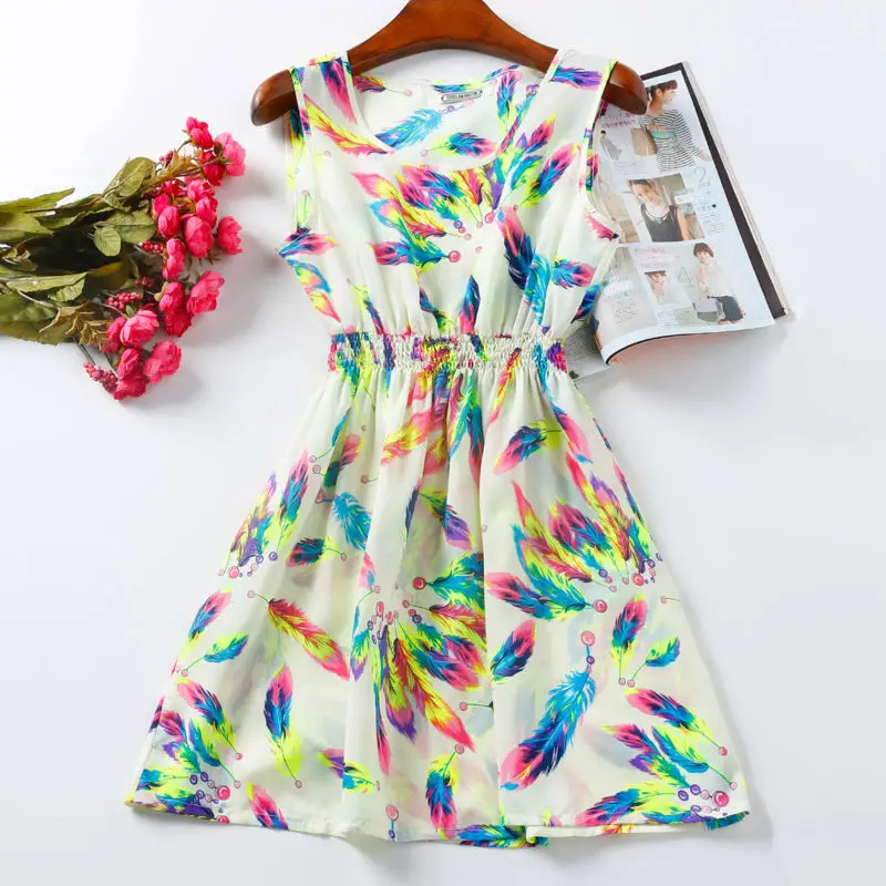 Летнее платье дешевая одежда Китай Vestidos De Festa шифоновое винтажное женское с