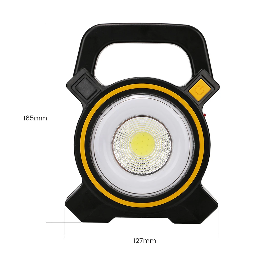 Солнечная COB LED переносная лампа для кемпинга SUNYIMA, светильник для палатки, наружный фонарь для чрезвычайных ситуаций, чтения и ремонта, фонарик.