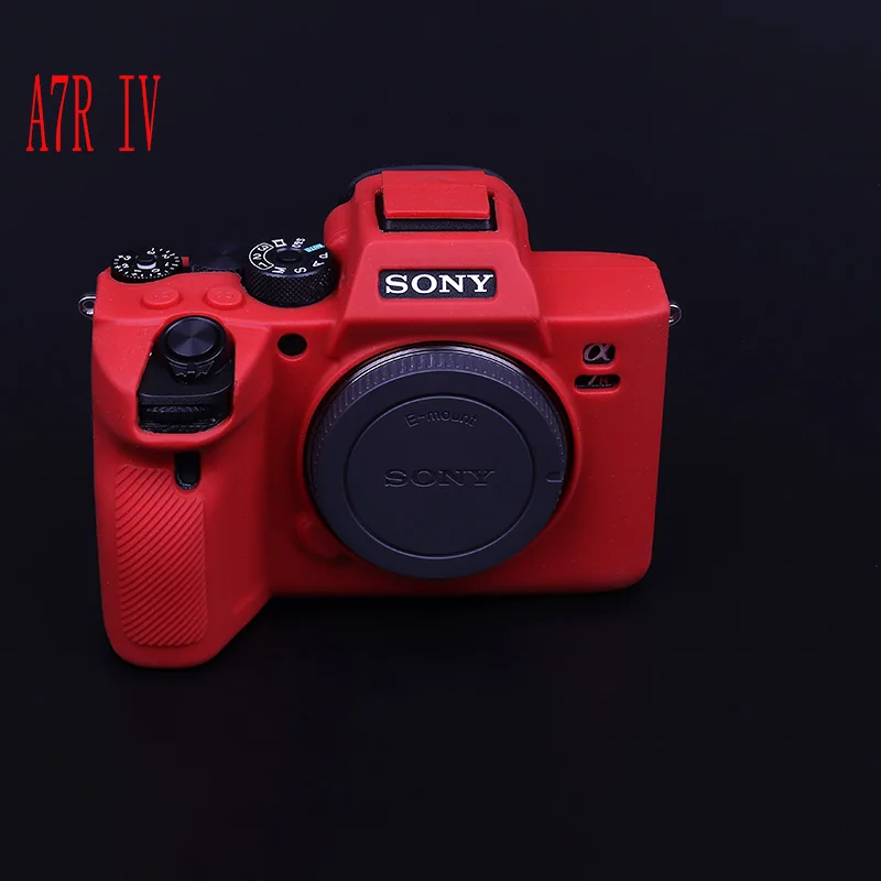 Камера сумка Силиконовый чехол резиновая Камера чехол кожного покрова для sony A7RM3 A7 III A7R3 ILCE-9 A9 A7R4 A7R Характеристическая вязкость полимера A7RM4 A7 Характеристическая вязкость полимера ILCE-7RM4
