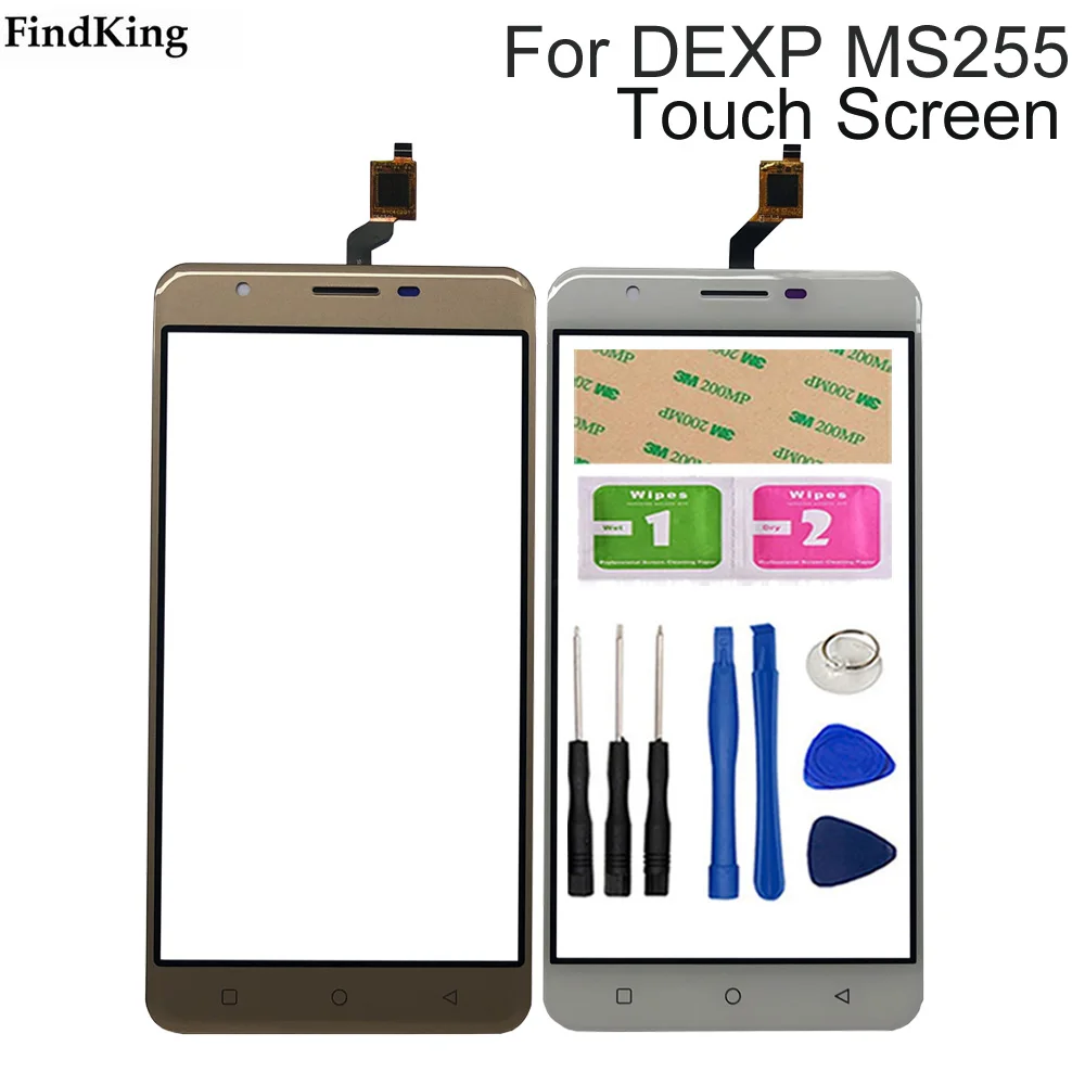 

Touch Screen For DEXP IXION MS255 Sensor Glass Panel Touch Screen Digitizer Replacement Free Adhesive+Wipes