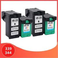 2set compatible 339 344 ink cartridge for hp339 for hp344 for hp officejet 7210 7313 7410 photosmart 2710 8450 printer