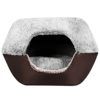original solid dog bed original luxury pet kennel 2 color dog bed soft puppy cushion cat bed pet bed for dogs pet house