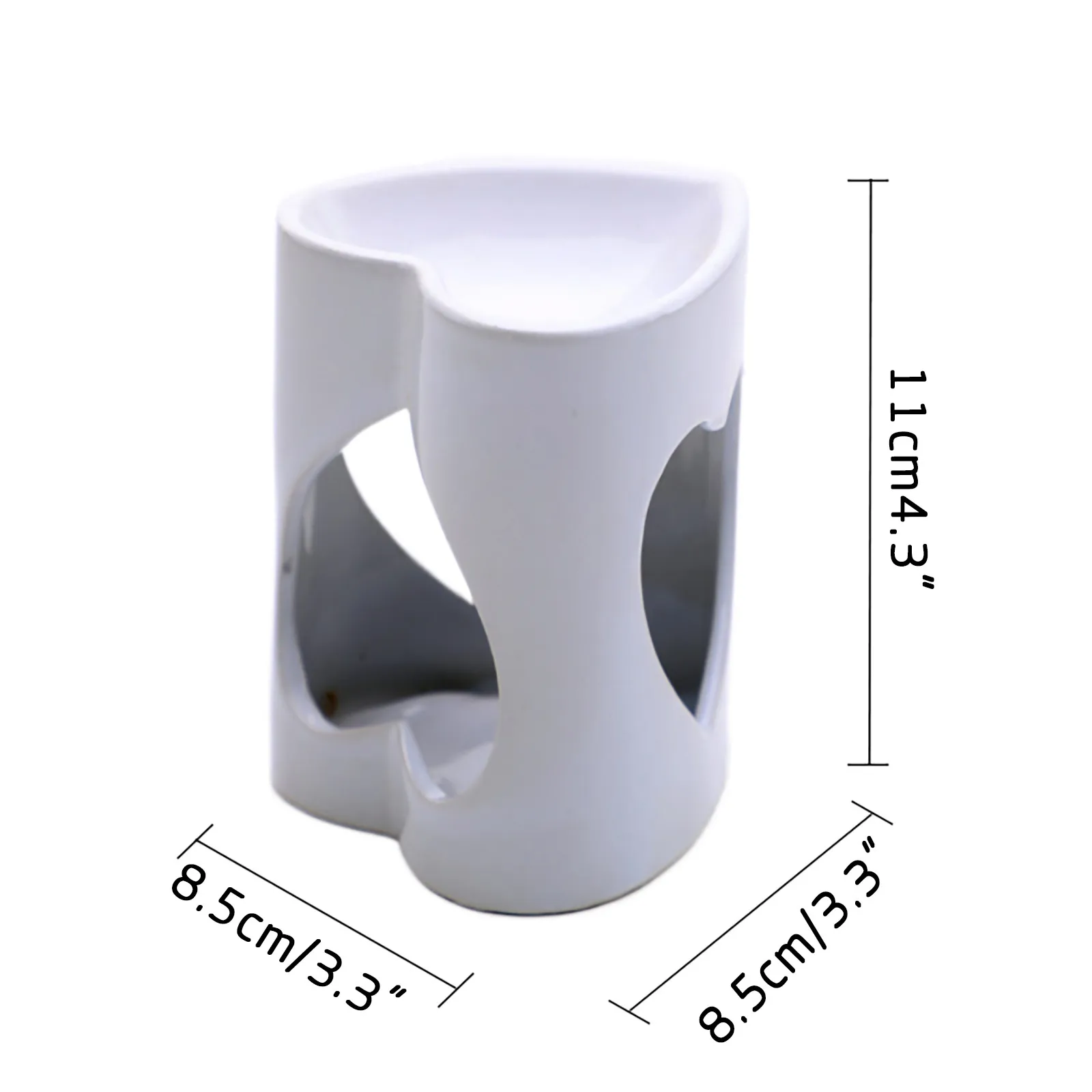 

Ceramic Love Burner Candle Holders Aromatherapy Oil Lamp Decorations Aroma Furna Candle Holders Home Furnishing Decoration