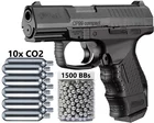 Umarex Walther Cp99 Compact-blow back Co2 .177 Cal Bb Gun пневматический пистолет-345 Fps настенный жестяной знак металлическая декоративная пластина