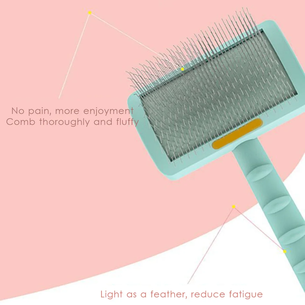 Расческа для удаления шерсти домашних животных щетка вычесывания у кошек и собак