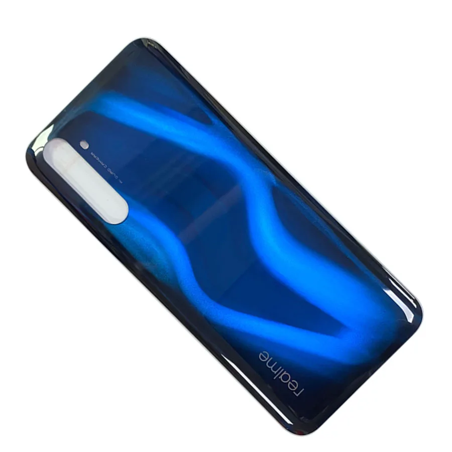 Задняя крышка батарейного отсека для OPPO Realme 6 Pro задняя стеклянный чехол Сменный