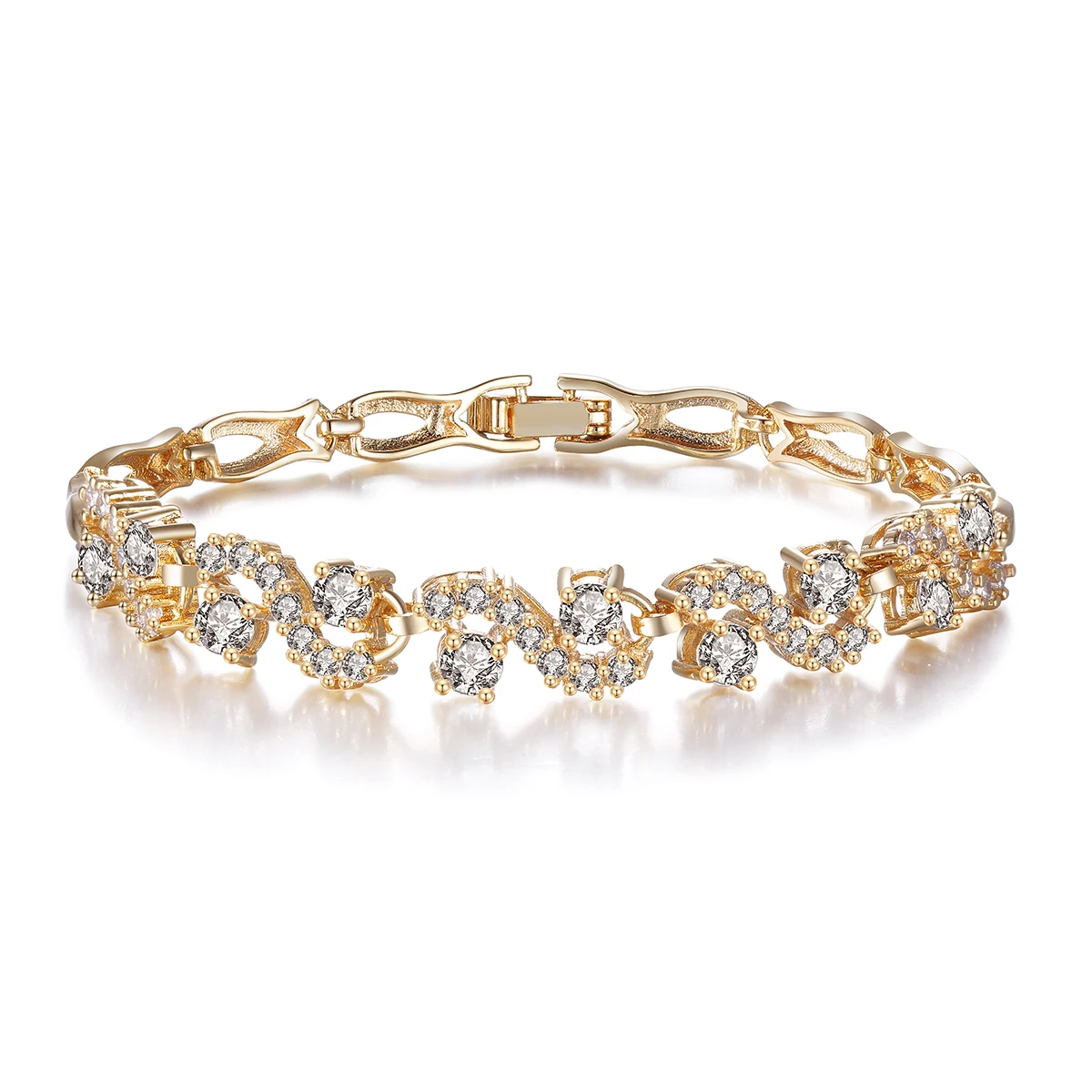 

LOVANS, новинка, милая Бриллиантовая желтая, Золотая, серебряная, кубический цирконий, свадебные украшения для женщин