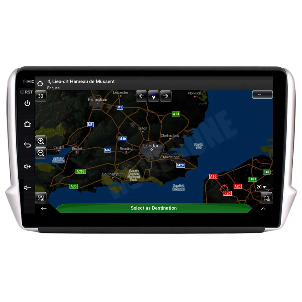 Автомобильный мультимедийный плеер для Peugeot 208 2008 2014 2015 2016 Android 10 радио GPS