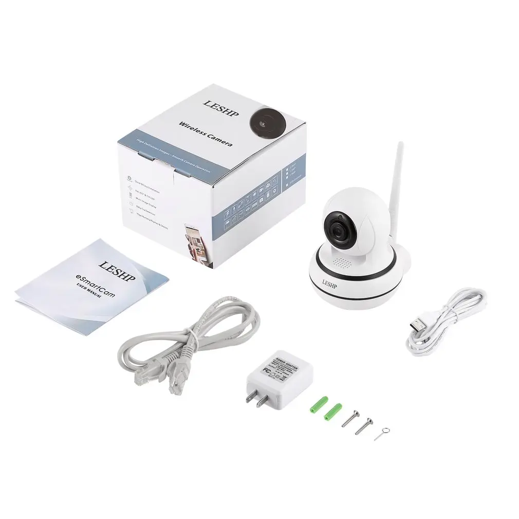 

IP-камера для домашней системы безопасности, беспроводная Wi-Fi камера, двухстороннее аудио, видео, радионяня, 960P, ночное видение, обнаружение д...