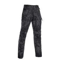 plenty of pockets casual trousers mens pants black camouflage cargo pants for men