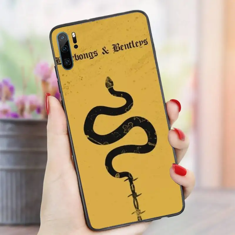 

Post Malone Beerbongs famous singer fashion Phone Case For Huawei honor Mate P 10 20 30 40 i 9 8 pro x Lite smart 2019 nova 5t