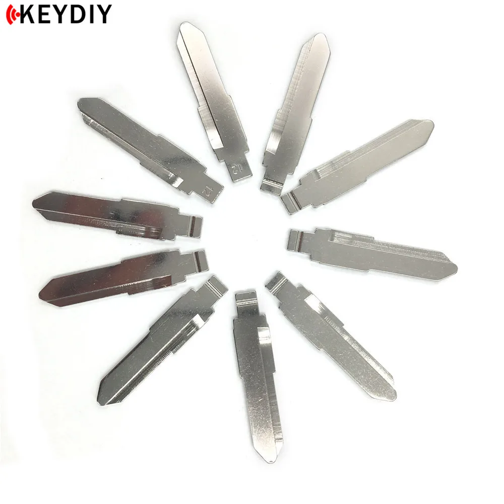 KEYDIY 10 шт./лот металлическая заготовка необработанный откидной ключ KD с