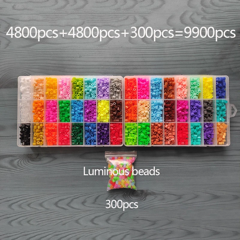 24/48/36 цветов Набор коробок hama бусины для игрушек 5 мм perler Развивающие детские 3D