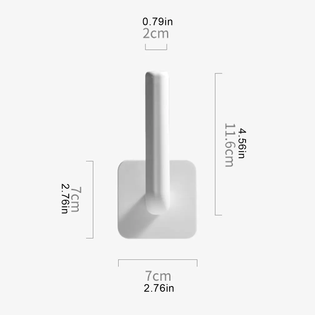 

Seamless Storage Rack Kitchen Paper Holder Roll Paper Holder Towel Rack Convenient Bathroom Storage