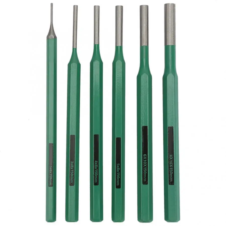 6 шт. булавки долото хром ванадиевая сталь Сталь Pin для украшения