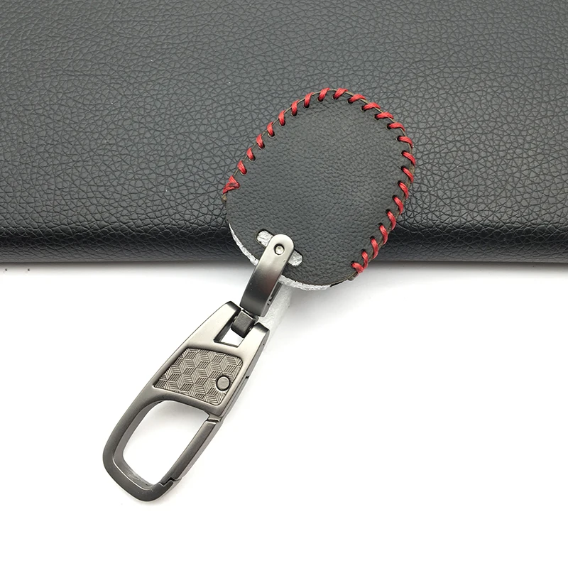 

High Quality 100% Leather Car Key Cover Fob Shell Fit Case for LEXUS for TOYOTA Remote Key Holder 3 Buttons Protective Shell