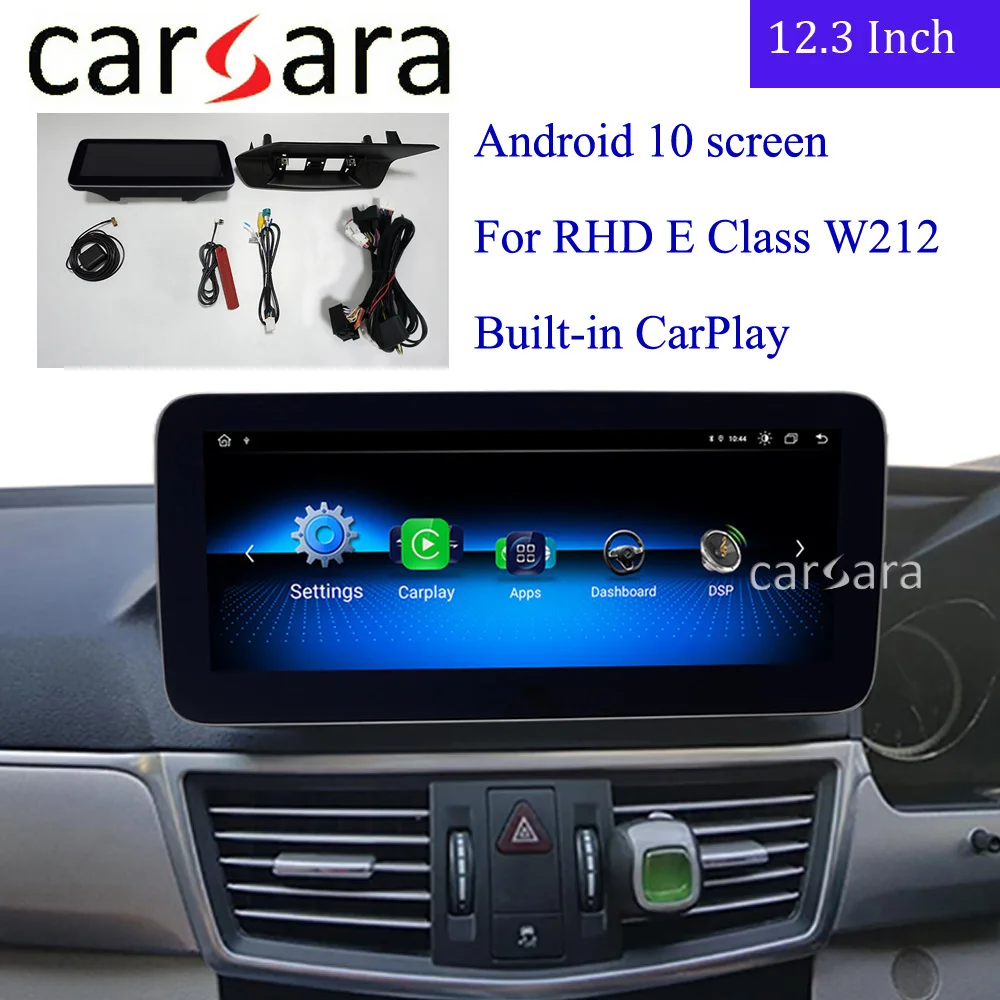 Сенсорный экран W212 W211 DVD GPS Android дисплей Автомобильное видео аудио интерфейс