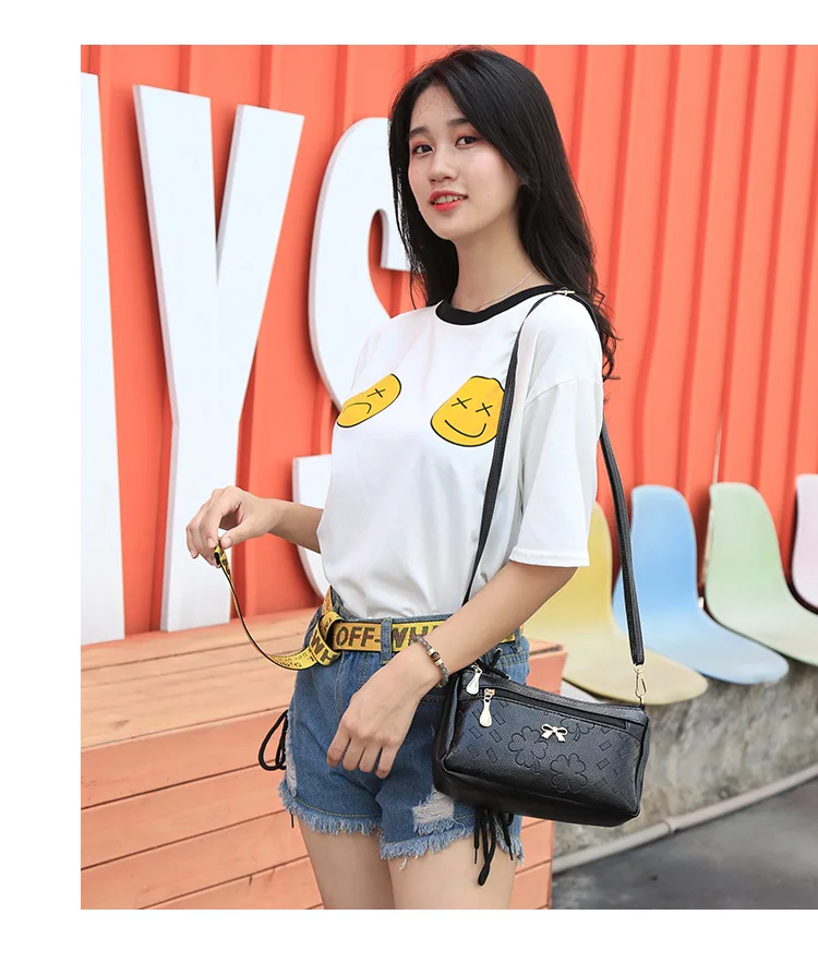 

Handbag 3-IN-1 Fashion Brand Messenger Bags for Women Pu Leather Crossbody Bag Lady Small Purse Handbag Totes XBH06-10