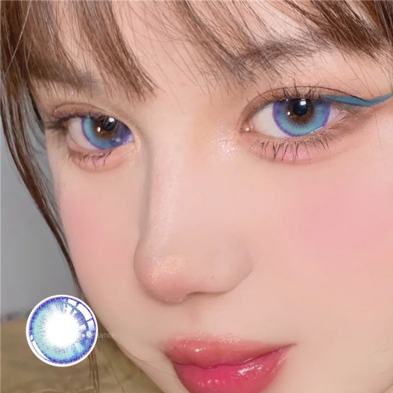 Контактные линзы цветные с отрывными линзами Bio-essence 1 пара | Красота и здоровье