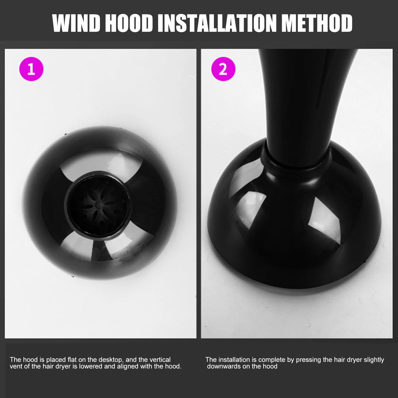 

High Temperature Resistance Adaptable Universal Hair Diffuser for Curly Hair Dryers Styling Tool FRE-Drop