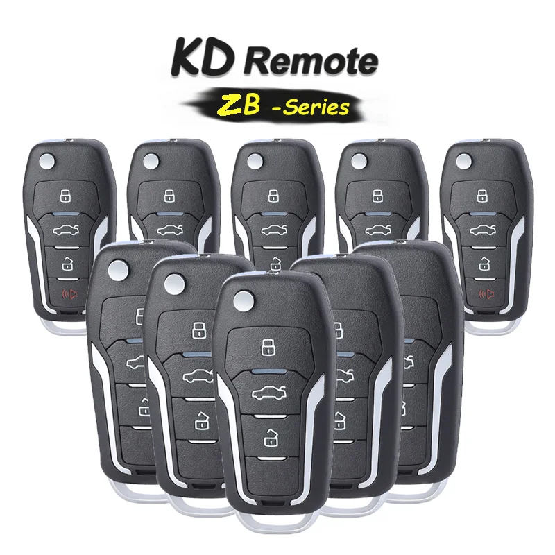 

KEYECU 5x ZB12-3 ZB12-4 Smart Universal Remote Key for KD900 KD-X2 Mini KD Key Tool