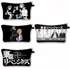 Японская косметичка с рисунком из аниме Токийский призрак, женская косметичка, симпатичная сумка для хранения манги, Сано, мангиро, Микки, портативные сумки для туалетных принадлежностей, подарок