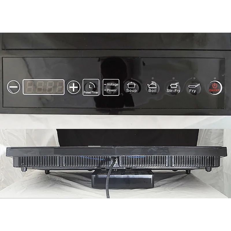 Индукционная плита варочная панель с двумя горелками бытовой котел высокой